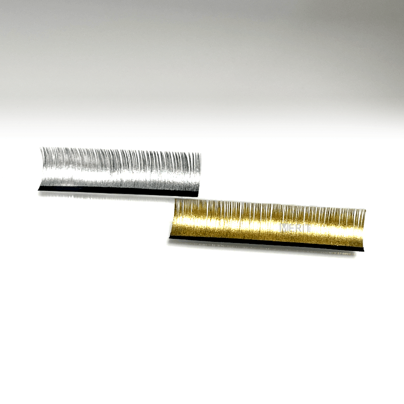 Silver Gold Color Lashes Silver Gold Color Lashes